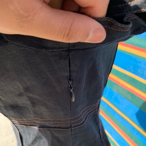 Talbots Black Denim Dress - Picture 6 of 7